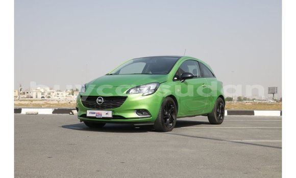 Buy Import Opel Corsa Green Car in Import - Dubai in Al Jazirah State