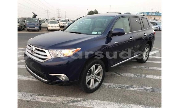 Buy Import Toyota Highlander Blue Car in Import - Dubai in Al Jazirah State Buy Import Toyota Highlander Blue Car in Import - Dubai in Al Jazirah State