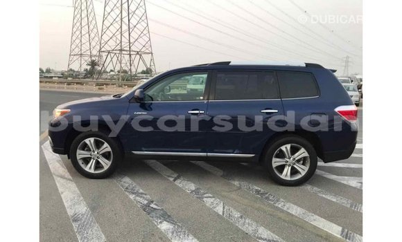 Buy Import Toyota Highlander Blue Car in Import - Dubai in Al Jazirah State Buy Import Toyota Highlander Blue Car in Import - Dubai in Al Jazirah State