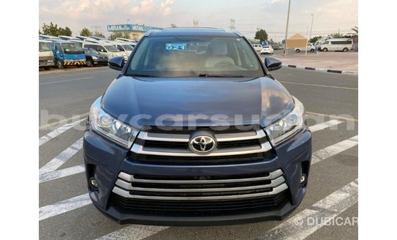 Buy Import Toyota Highlander Blue Car in Import - Dubai in Al Jazirah State Buy Import Toyota Highlander Blue Car in Import - Dubai in Al Jazirah State