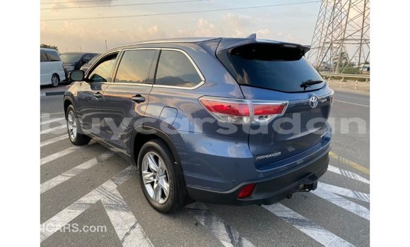Buy Import Toyota Highlander Blue Car in Import - Dubai in Al Jazirah State Buy Import Toyota Highlander Blue Car in Import - Dubai in Al Jazirah State