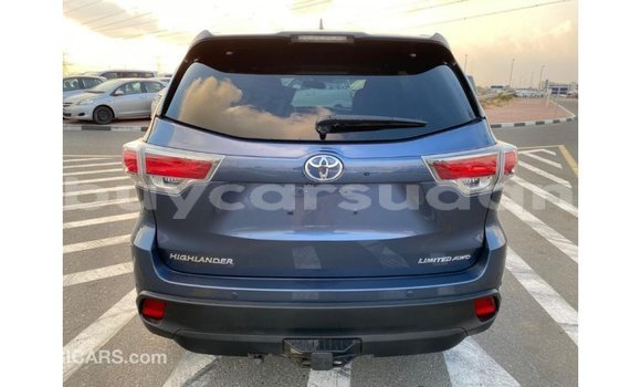 Buy Import Toyota Highlander Blue Car in Import - Dubai in Al Jazirah State Buy Import Toyota Highlander Blue Car in Import - Dubai in Al Jazirah State