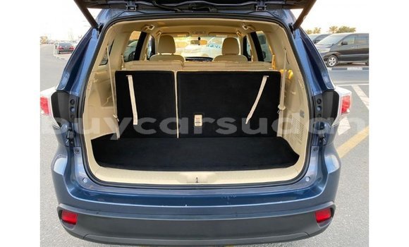 Buy Import Toyota Highlander Blue Car in Import - Dubai in Al Jazirah State Buy Import Toyota Highlander Blue Car in Import - Dubai in Al Jazirah State