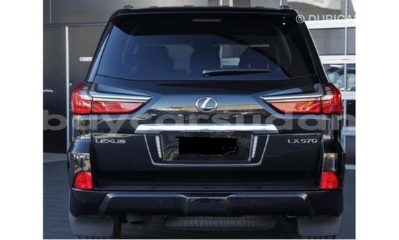 Buy Import Lexus LX Black Car in Import - Dubai in Al Jazirah State
