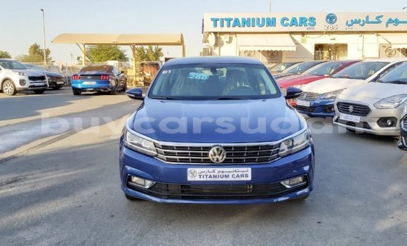 Buy Import Volkswagen Passat Blue Car in Import - Dubai in Al Jazirah State