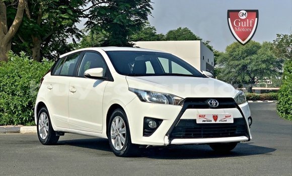 Buy Import Toyota Yaris White Car in Import - Dubai in Al Jazirah State