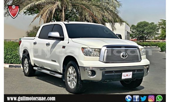 Buy Import Toyota Tundra White Car in Import - Dubai in Al Jazirah State