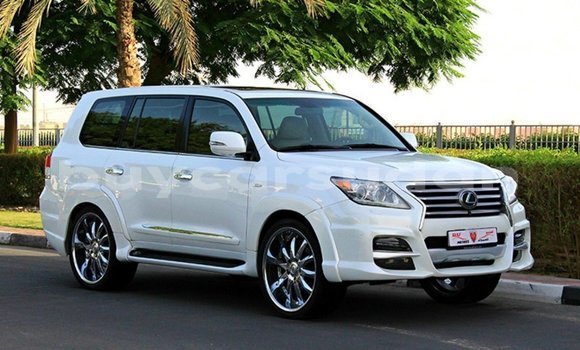 Buy Import Lexus LX White Car in Import - Dubai in Al Jazirah State