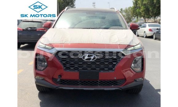 Buy Import Hyundai Santa Fe Red Car in Import - Dubai in Al Jazirah State