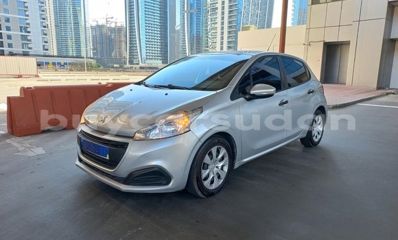 Buy Used Peugeot 208 Silver Car in Khartoum in Khartoum