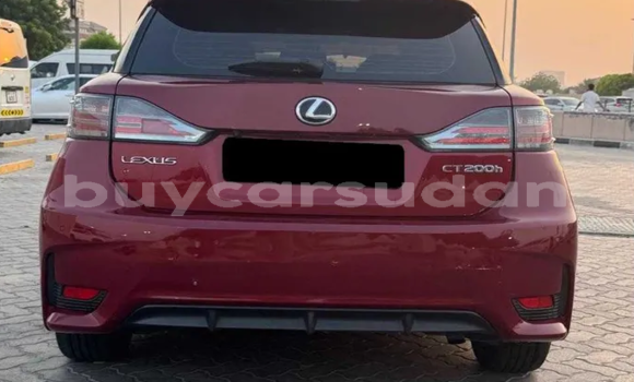 Buy Used Lexus CT Red Car in Khartoum in Khartoum Buy Used Lexus CT Red Car in Khartoum in Khartoum