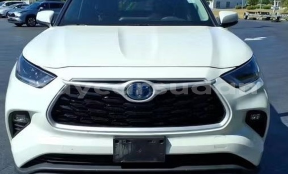 Buy Used Toyota Highlander White Car in Khartoum in Khartoum