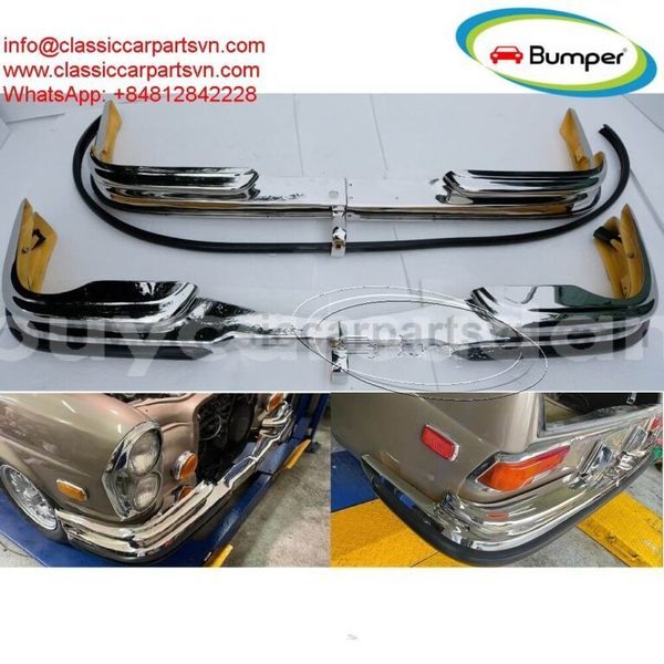 Big with watermark mercedes w111 w112 280se coupe cabrio bumpers 1