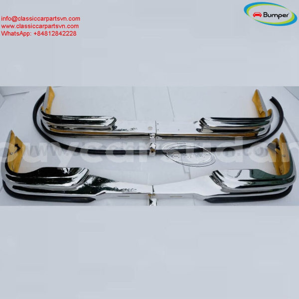 Big with watermark mercedes w111 w112 280se coupe cabrio bumpers 2