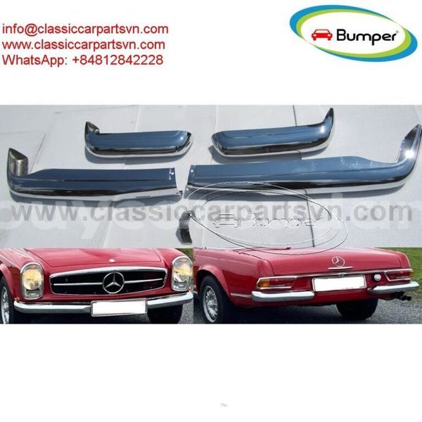 Big with watermark mercedes pagode w113 bumpers 1963 1971 1