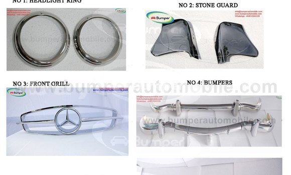 MB 190SL Roadster parts