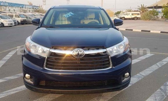 Buy Import Toyota Highlander Blue Car in Import - Dubai in Al Jazirah State Buy Import Toyota Highlander Blue Car in Import - Dubai in Al Jazirah State