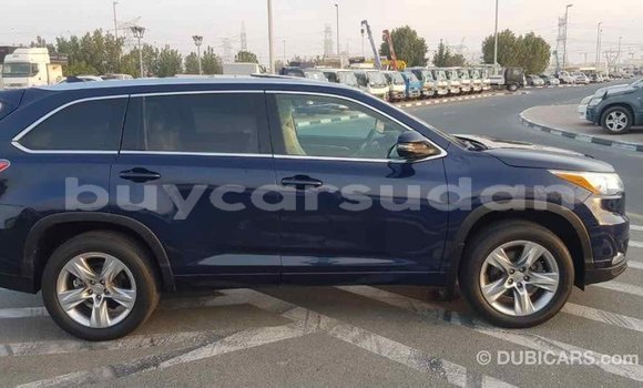 Buy Import Toyota Highlander Blue Car in Import - Dubai in Al Jazirah State Buy Import Toyota Highlander Blue Car in Import - Dubai in Al Jazirah State
