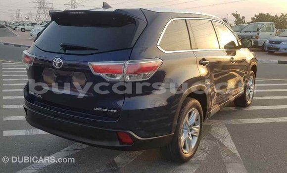 Buy Import Toyota Highlander Blue Car in Import - Dubai in Al Jazirah State Buy Import Toyota Highlander Blue Car in Import - Dubai in Al Jazirah State