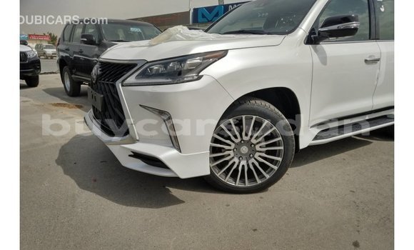 Buy Import Lexus LX White Car in Import - Dubai in Al Jazirah State